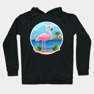 Flamingo Sticker: Channel Your Inner Grace Hoodie